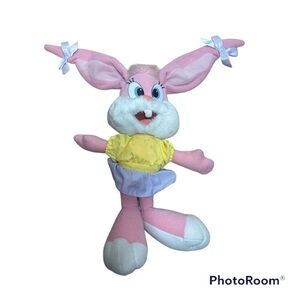 Bugs Bunny Plush Looney Tunes Playskool Pink Rabbit Plush Stuffed